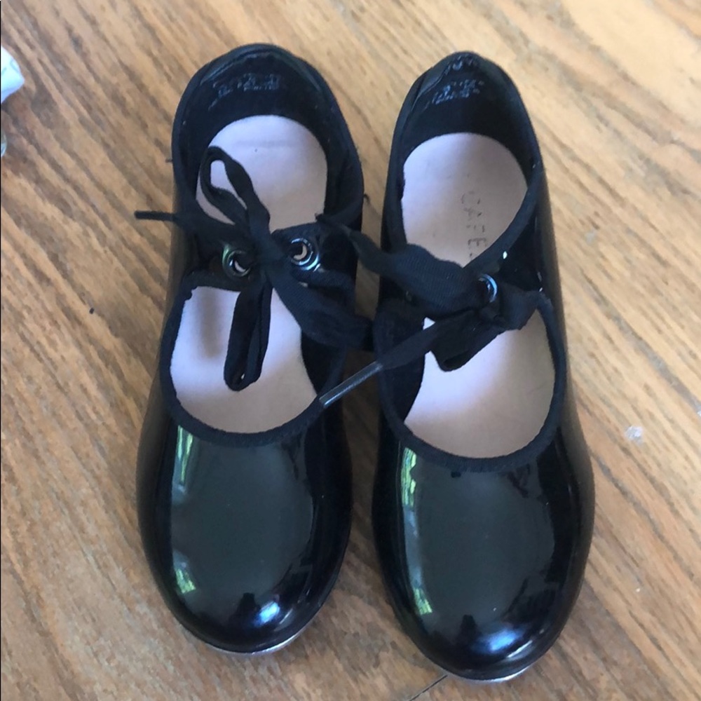Capezio Size 13.5 Black Tap Shoes